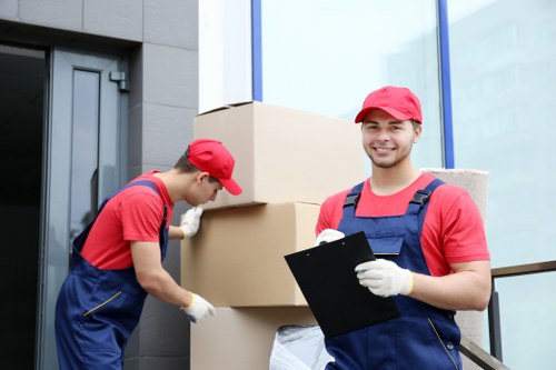 Man and van service handling flat relocation in East London