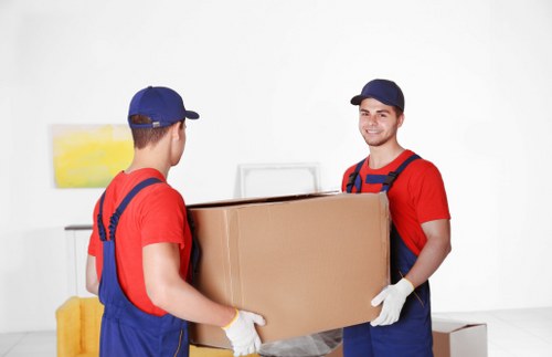 Office removals team planning a business relocation in Bethnal Green