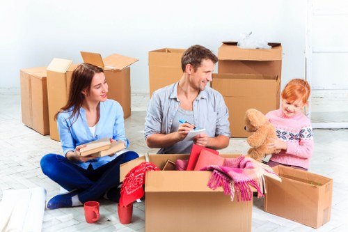 Office and residential removal services in Bethnalgreen