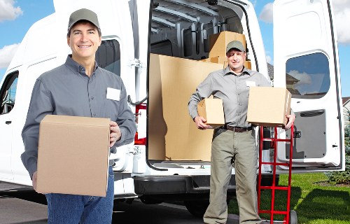 Local man and van service helping with careful loading and delivery